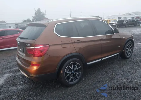 2017 BMW X3 xDrive35I from USA, damaged, VIN 5UXWX7C51H0U40258